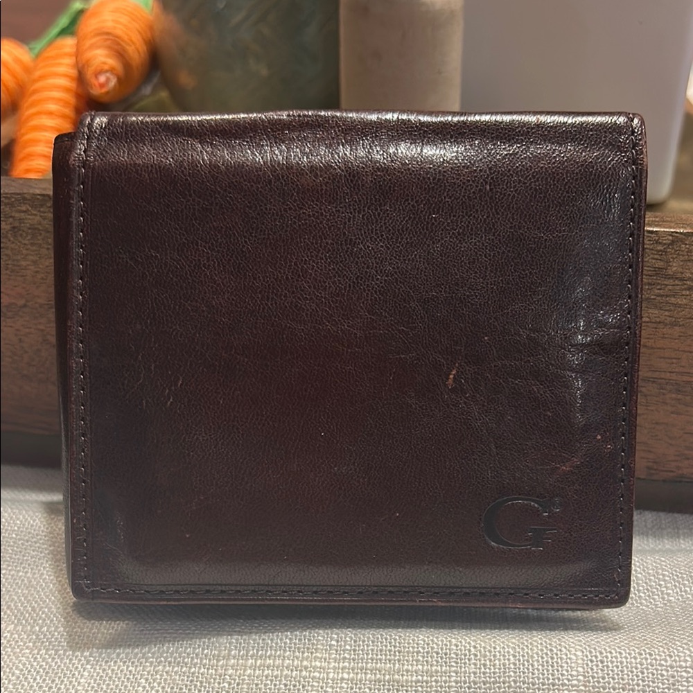 Vera Pelle Genuine Leather Wallet - Brown
